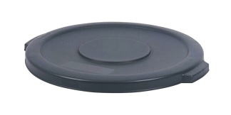 Grey Lid for 10 Gal. Round Container